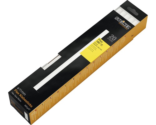 Steinel Klebesticks 300mm FLEX Spezialklebstoff 600 g 20 Stück Steinel Flex Klebestifte, elf Millimeter Durchmesser, Packung mit 20 Stück