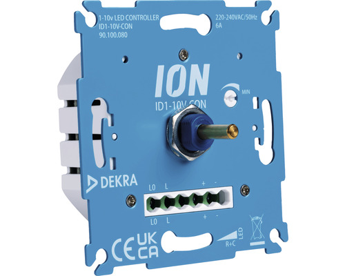 LED Dimmer Ion Industries 1-10 V unterputz blau