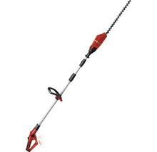 Akku-Heckenschere mit Teleskopstiel für hohe Hecken