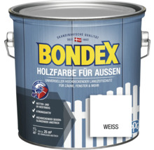 Bondex Holzfarbe für Aussen, universeller Langzeitschutz für Zäune, Fenster und mehr
