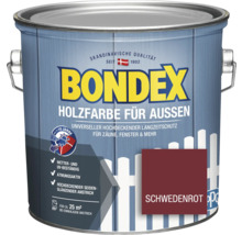 Holzfarbe für Außen von Bondex in Schwedenrot