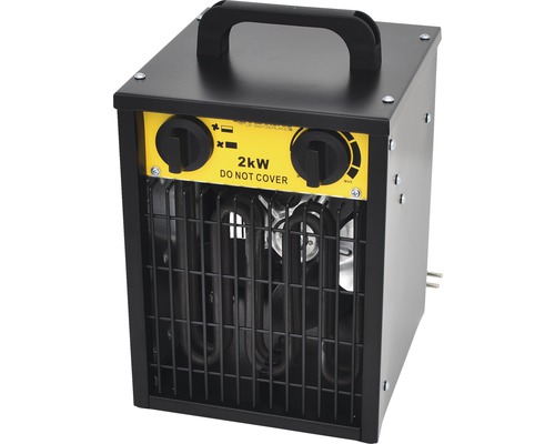 Elektro-Heizlüfter Sonnenkönig Gewerbe-Heizlüfter Ventus 200 2000 Watt Elektrischer Heizlüfter mit Griff und Heizstufenregler