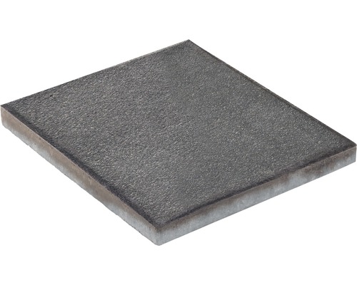 Beton Terrassenplatte iStone Basic schwarz-basalt 40 cm x 40 cm x 4 cm Grauer Betonpflasterstein