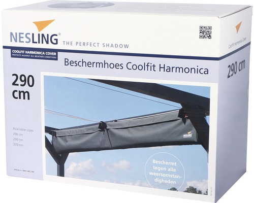 Schutzhülle für Seilspann-Sonnensegel Coolfit grau 290 cm