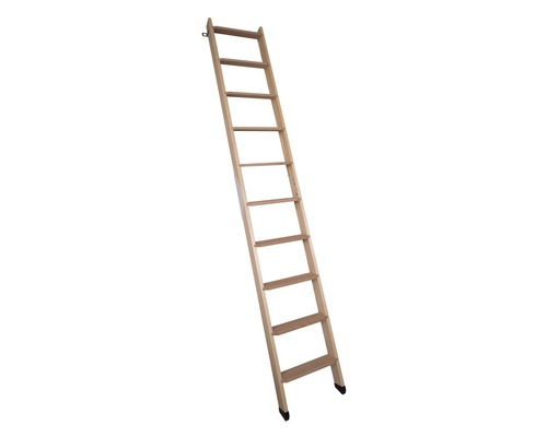 Holzleiter mit Sprossen für den Innenbereich