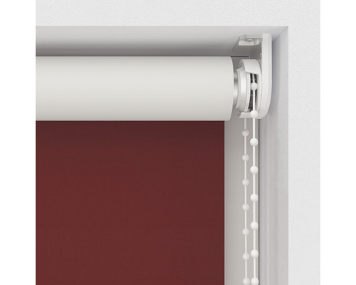 Rollo mit Kettenzug und seitlicher Halterung