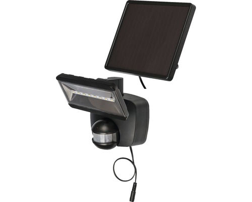 LED Leuchte LED Solarleuchte Brennenstuhl 55 W LED fest verbaut IP 44 anthrazit Solarstrahler mit Bewegungsmelder