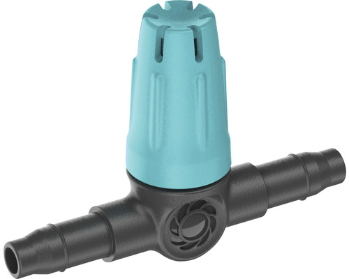 Tropfbewässerungs T-Stück mit Regler zur Gartenbewässerung