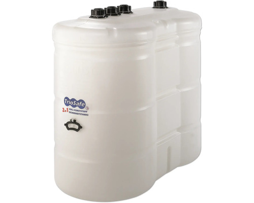 Kunststoff Heizöltank mit drei Behältern