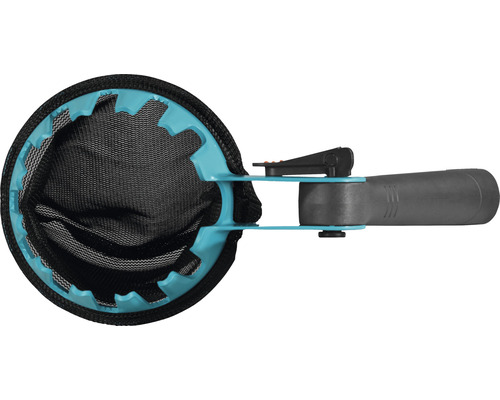 Gartengerät zum Aufsammeln von Obst mit Netz