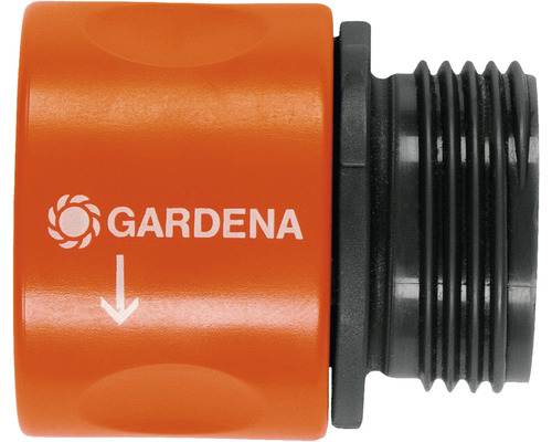 Gardena Kupplung mit Gewinde für Gartenschläuche