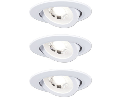 LED Einbauleuchte Paulmann LED fest verbaut 3000 K 3 -flammig Ø 82 mm weiß IP 23 (sprühwassergeschützt) 3 Stück ( 92985 ) LED Einbauleuchte Paulmann LED fest verbaut 3000 K 3 -flammig Ø 82 mm weiß IP 23 (sprühwassergeschützt) 3 Stück ( 92985 )