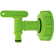 Grüner Auslaufhahn für IBC Container