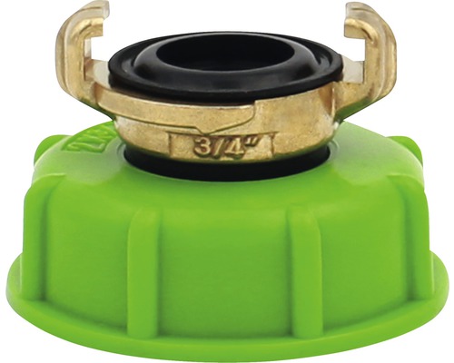 Gartenschlauchkupplung mit 3/4 Zoll Anschluss
