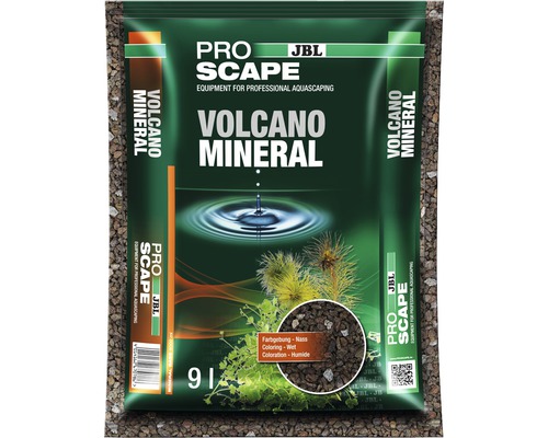 Vulkangesteinsboden JBL ProScape Volcano Mineral 9 l JBL ProScape Volcano Mineral Aquarienboden Zusatzstoff in einer 9 Liter Packung