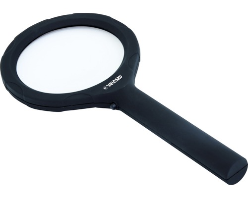 Vergrößerungsglas Kunststoff schwarz Vergrößerungsglas Kunststoff schwarz