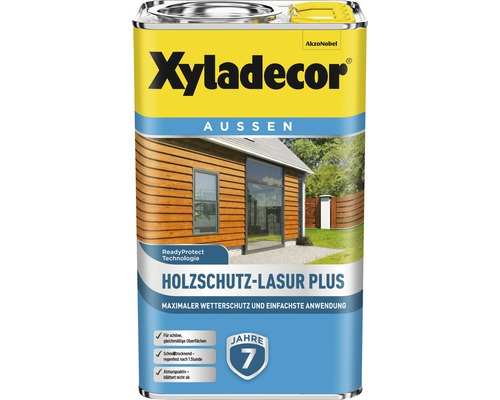 XYLADECOR Lasur palisander 2,5 L Xyladecor Holzschutzlasur Plus für den Außenbereich