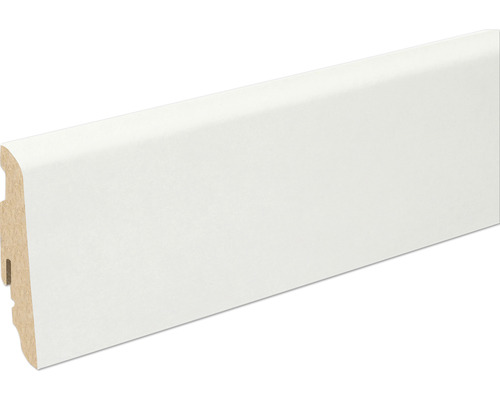 Sockelleiste FU60L Platin weiß 19x58x2400 mm Sockelleiste FU60L Platin weiß 19x58x2400 mm