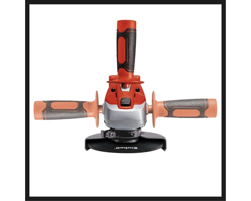 Einhandwinkelschleifer mit Zusatzhandgriff