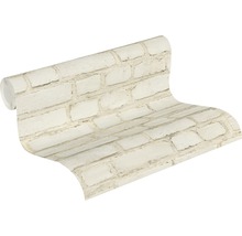 Tapetenrolle mit Backsteinmuster