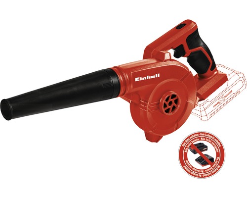 Akku-Bläser Einhell Power X-Change TE-CB 18/180 Li - Solo ohne Akku und Ladegerät