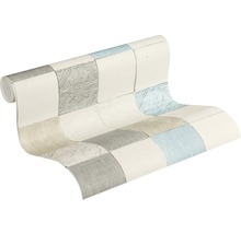 Tapetenrolle mit Patchworkmuster