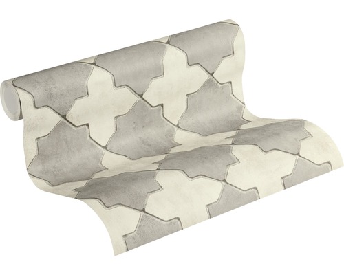 Tapetenrolle mit Pflastersteinmuster