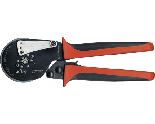 Wiha Crimpzange für Aderendhülsen mit Mehrkomponentengriff