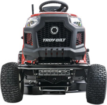 Troy-Bilt Rasentraktor, Frontansicht