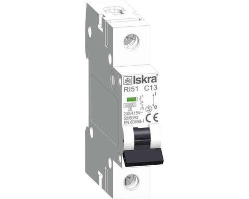 Leitungsschutzschalter Iskra® RI51 C13 13A 1-polig Iskra Leitungsschutzschalter RI51 C13