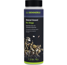 Dennerle Natural Gravel Rio Xingu, natürlicher Kies für Süßwasseraquarien, 2 bis 22 Millimeter, 500 Gramm