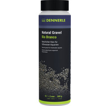 Dennerle Natural Gravel Rio Branco, natürlicher Kies für Süßwasser-Aquarien, 0.1 bis 2 mm, 500 g