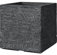Quadratischer Pflanzkübel aus Stein