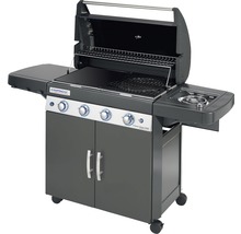 Gasgrill mit Ablageflächen und Unterschrank