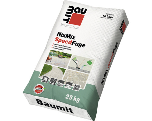 Fugenmörtel Baumit NixMix SpeedFuge 25 kg Fugenmörtel Baumit NixMix SpeedFuge 25 kg