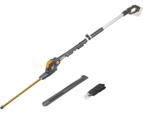 Akku-Teleskop-Heckenschere WORX 20V 45cm WG252E.9, ohne Akku und Ladegerät, inkl. Gratis Akku-Starterset Akku-Teleskop-Heckenschere WORX 20V 45cm WG252E.9, ohne Akku und Ladegerät, inkl. Gratis Akku-Starterset