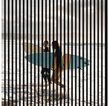 Akustikpaneel digital bedruckt Surf 1 1195 x 1133 x 19 mm Set = 2 Einzelpaneele