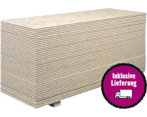 Stapel OSB-Platten mit Lieferservice
