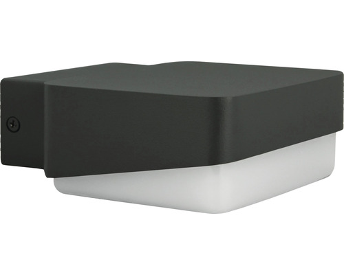 LED Wandleuchte e2 Loggia I 7 W 1-flammig IP 65 anthrazit Wandleuchte für den Außenbereich