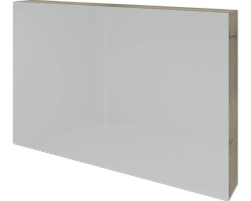 Spiegelschrank Sanox 2-türig 100x13x65 cm französiche Eiche