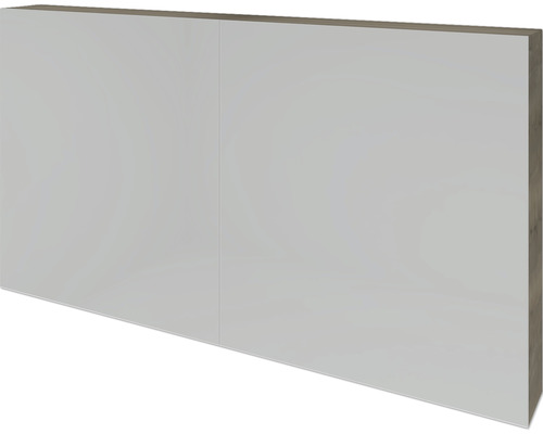 Spiegelschrank Sanox 2-türig 120x12x65 cm charleston doppelt verspiegelt