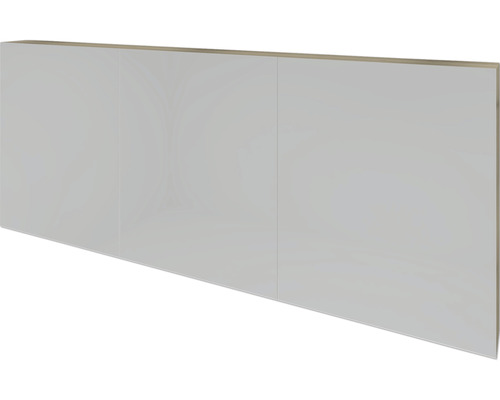 Spiegelschrank Sanox 3-türig 160x12x65 cm französiche Eiche