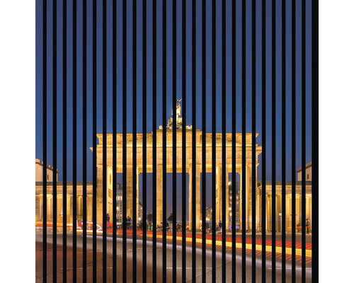 Akustikpaneel digital bedruckt Berlin 1 19x1133x1195 mm Set = 2 Einzelpaneele