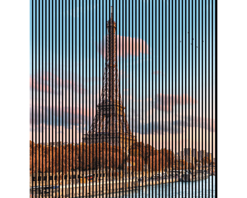 Akustikpaneel digital bedruckt Eiffelturm 1 2400 x 2253 x 19 mm Set = 4 Einzelpaneele Akustikpaneel digital bedruckt Eiffelturm 1 2400 x 2253 x 19 mm Set = 4 Einzelpaneele