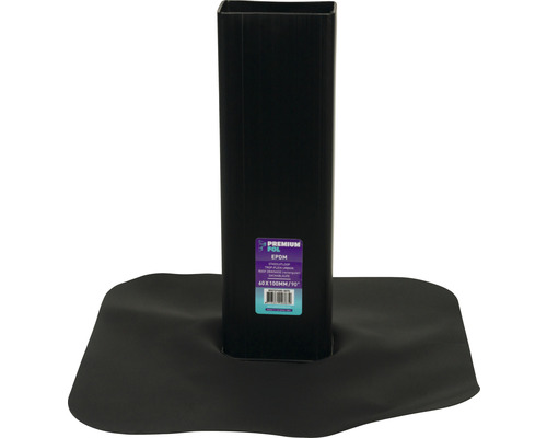 PREMIUMFOL® EPDM Dachablauf/Regenabfluss 90° für Flachdach rechteckig schwarz 60 mm x 100 mm PREMIUMFOL® EPDM Dachablauf/Regenabfluss 90° für Flachdach rechteckig schwarz 60 mm x 100 mm