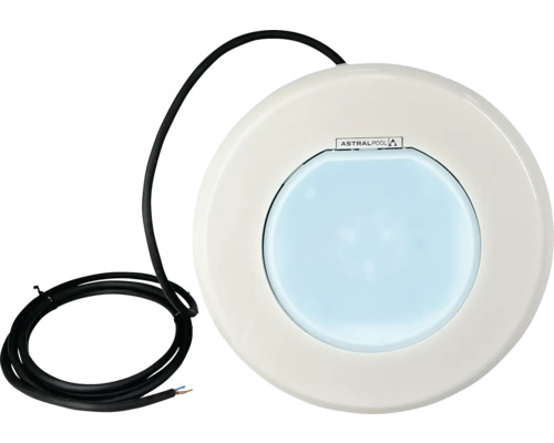 Astralpool Logo. Poollampe mit Kabel