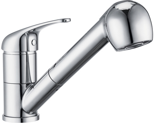Küchenarmatur Ain mit Handbrause chrom glänzend Küchenarmatur Ain mit Handbrause chrom glänzend