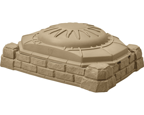 Sandkasten mit Deckel für den Aussenbereich