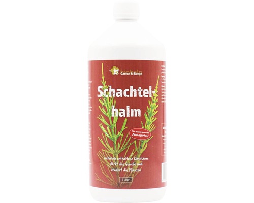 Pflanzenstärkungsmittel Biohelp Schachtelhalm Konzentrat 1L Schachtelhalm-Konzentrat in einer 1-Liter-Flasche für Garten und Bienen