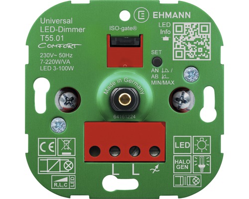 Ehrmann Universal LED Dimmer T55.01 Comfort